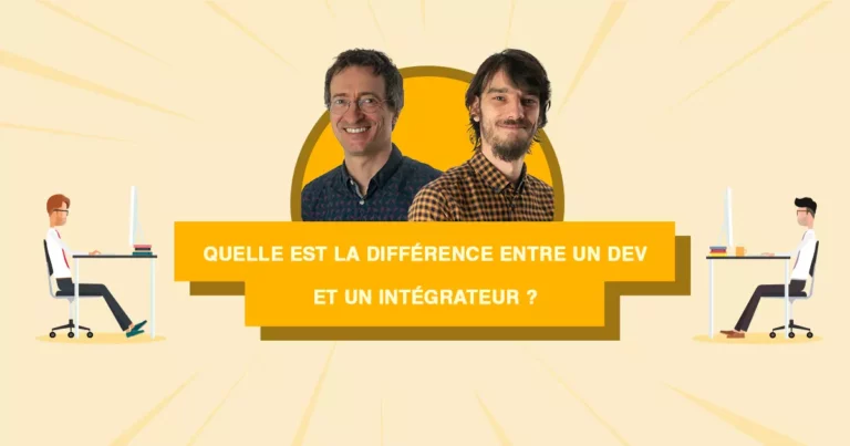 Quelle est la différence entre un développeur web et un intégrateur web ?