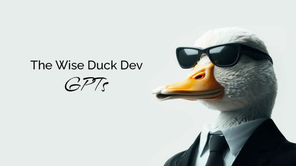 gpt pour les développeurs web the-wise-duck