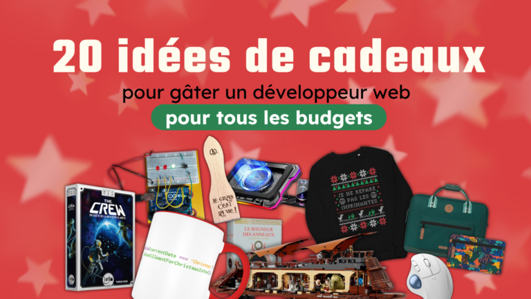 20 idées de cadeaux de Noël pour les développeurs web pour tous les budgets