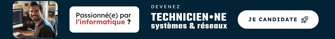 formation technicien réseaux systèmes tssr