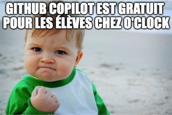 ia github copilot gratuit oclock