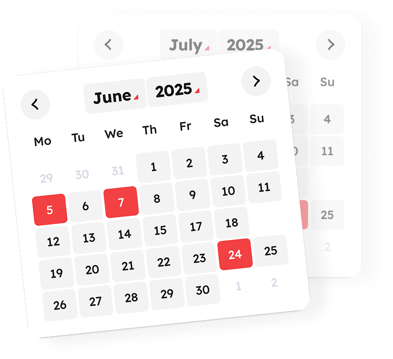 CALENDAR oclock