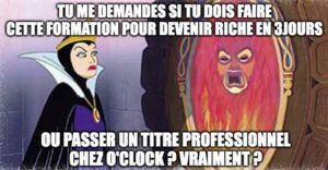 contrat de securisation professionnelle formation oclock